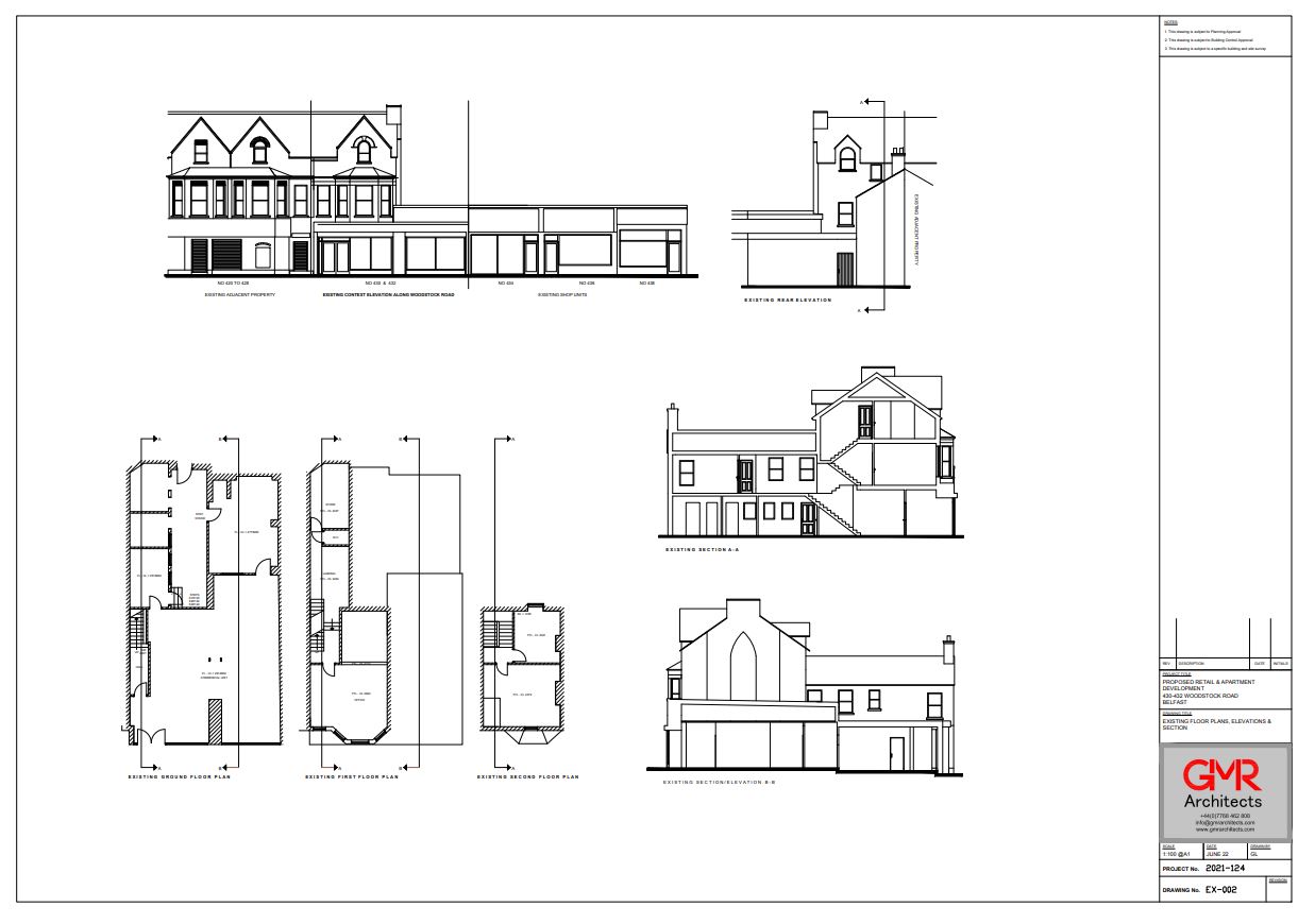 Exisiting Elavations