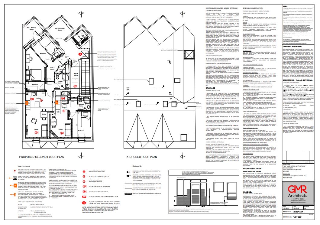 Proposed second floor